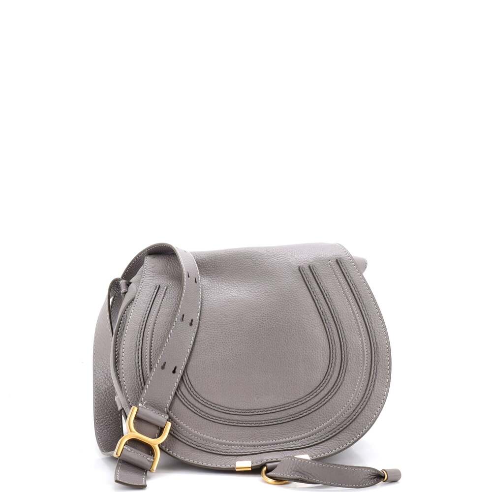 Chloe Marcie Saddle Bag Leather Medium #249800C75B